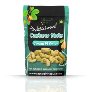 Cream N Onion Flavoured Ratnagiri Cashew Nut
